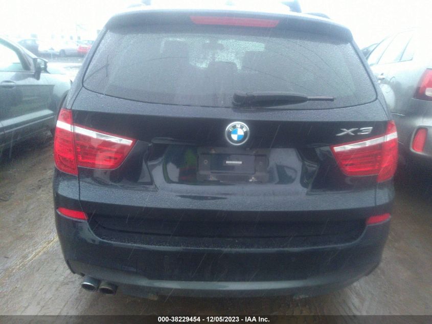 2017 BMW X3 XDRIVE28I - 5UXWX9C30H0W70626