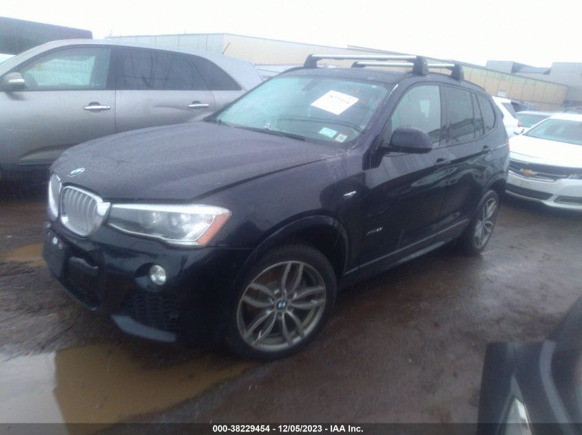 2017 BMW X3 XDRIVE28I - 5UXWX9C30H0W70626