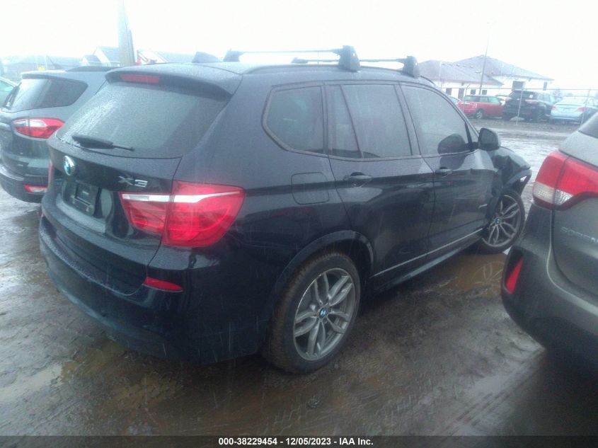 2017 BMW X3 XDRIVE28I - 5UXWX9C30H0W70626