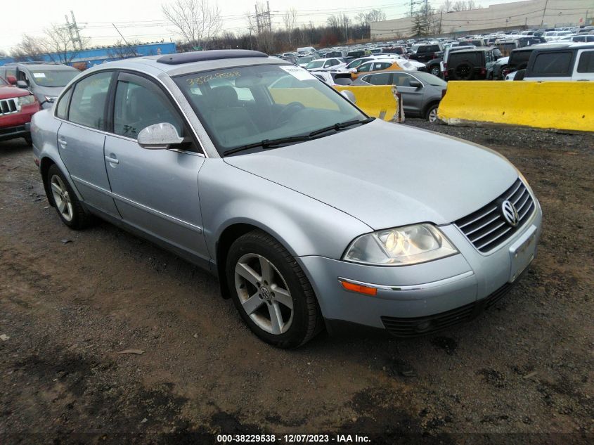 WVWTH63B74P196702 | 2004 VOLKSWAGEN PASSAT