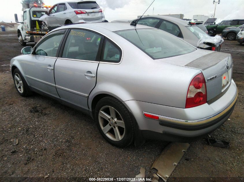 WVWTH63B74P196702 | 2004 VOLKSWAGEN PASSAT