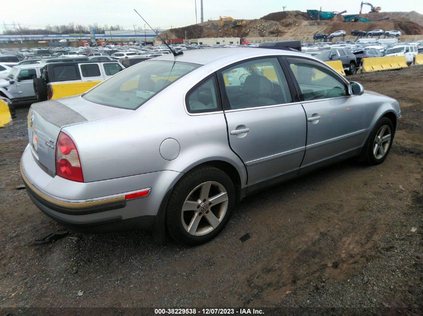 WVWTH63B74P196702 | 2004 VOLKSWAGEN PASSAT