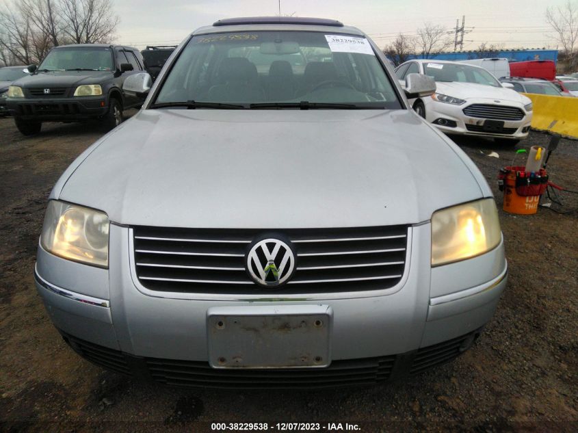 WVWTH63B74P196702 | 2004 VOLKSWAGEN PASSAT