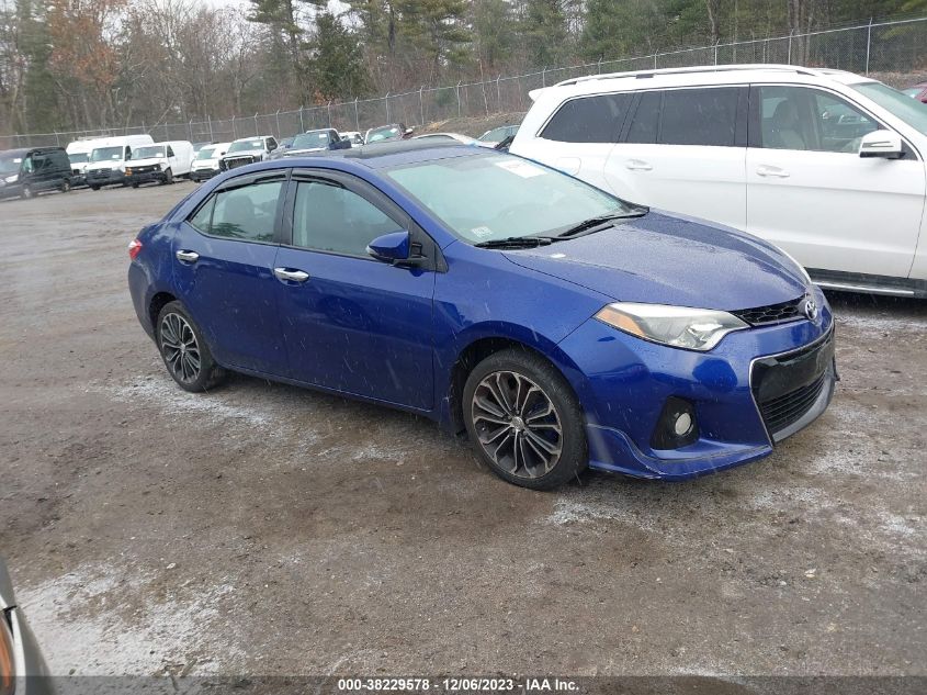 2014 TOYOTA COROLLA S PLUS - 2T1BURHE7EC038386