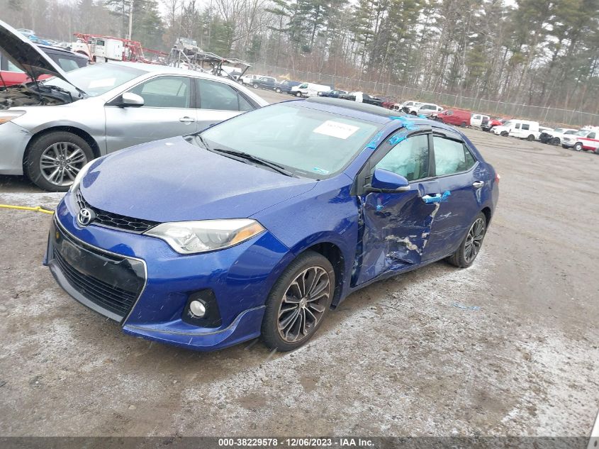 2014 TOYOTA COROLLA S PLUS - 2T1BURHE7EC038386