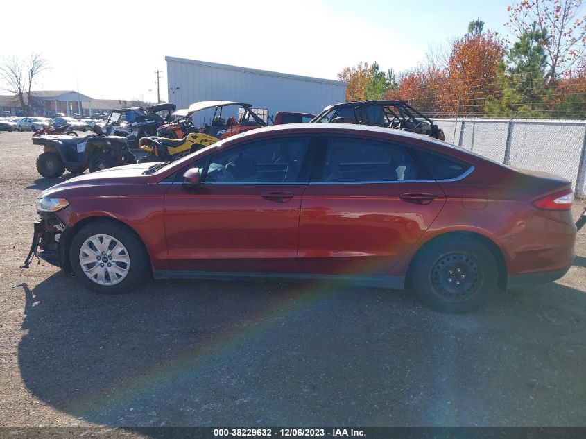 2014 FORD FUSION S - 3FA6P0G76ER265205