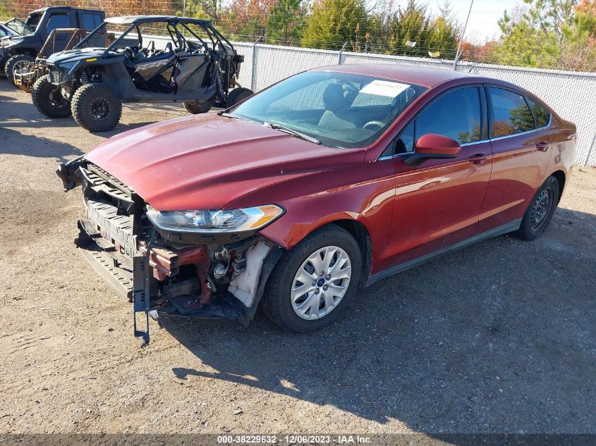 2014 FORD FUSION S - 3FA6P0G76ER265205