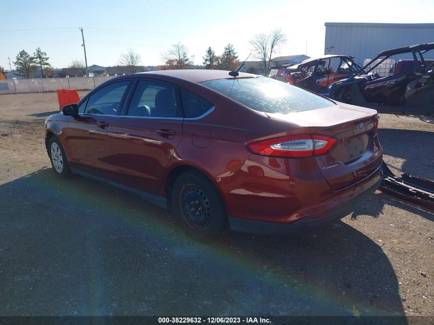 2014 FORD FUSION S - 3FA6P0G76ER265205