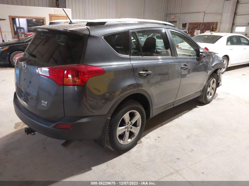 2015 TOYOTA RAV4 XLE - JTMRFREV0FD156376