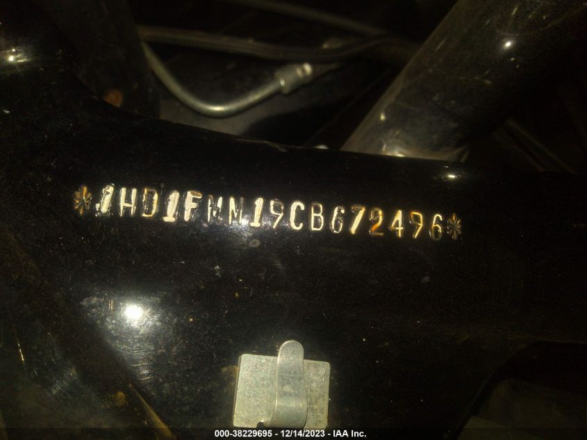 2012 HARLEY-DAVIDSON FLHTP POLICE ELECTRA GLIDE 1HD1FMM19CB672496