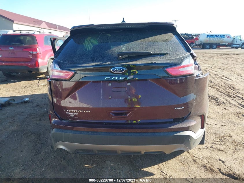 VIN: 2FMPK4K96NBA77436 2022 FORD EDGE TITANIUM