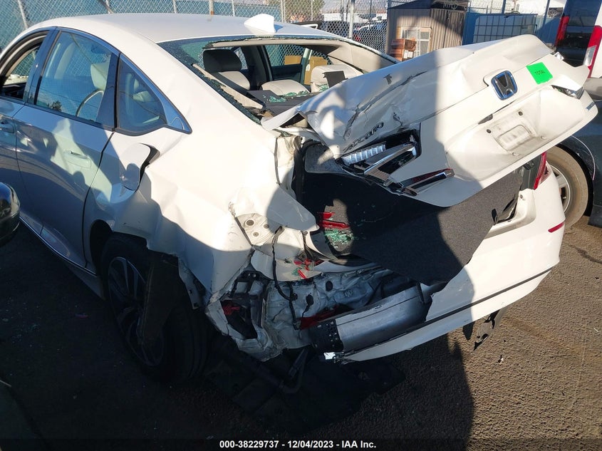 VIN 1HGCV3F48MA001778 2021 HONDA ACCORD HYBRID EX