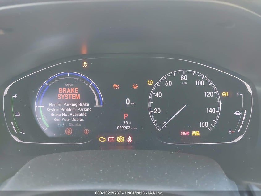 VIN 1HGCV3F48MA001778 2021 HONDA ACCORD HYBRID EX
