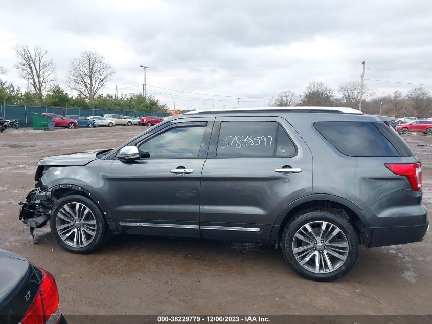 2017 FORD EXPLORER PLATINUM - 1FM5K8HT3HGE20637