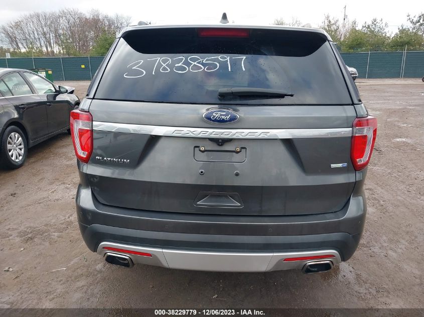 2017 FORD EXPLORER PLATINUM - 1FM5K8HT3HGE20637