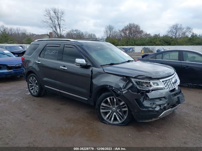 2017 FORD EXPLORER PLATINUM - 1FM5K8HT3HGE20637