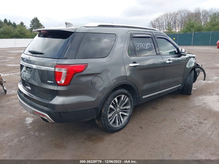 2017 FORD EXPLORER PLATINUM - 1FM5K8HT3HGE20637