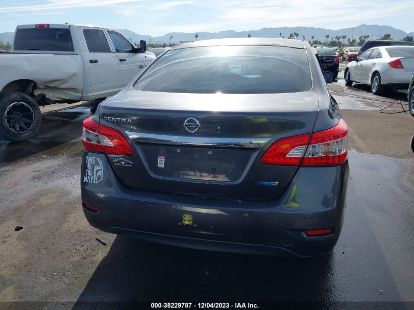 2014 NISSAN SENTRA S - 3N1AB7AP8EY282472