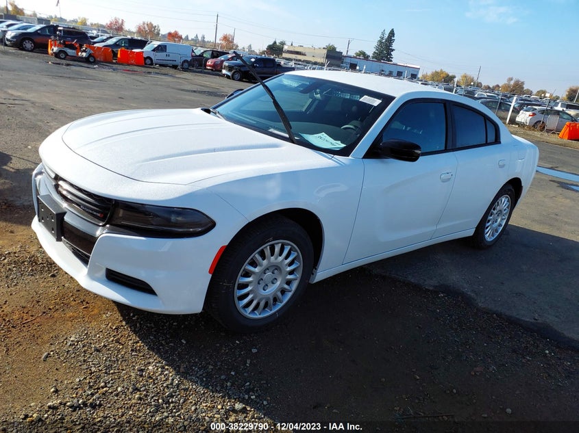 VIN 2C3CDXKG1PH675614 2023 DODGE CHARGER POLICE