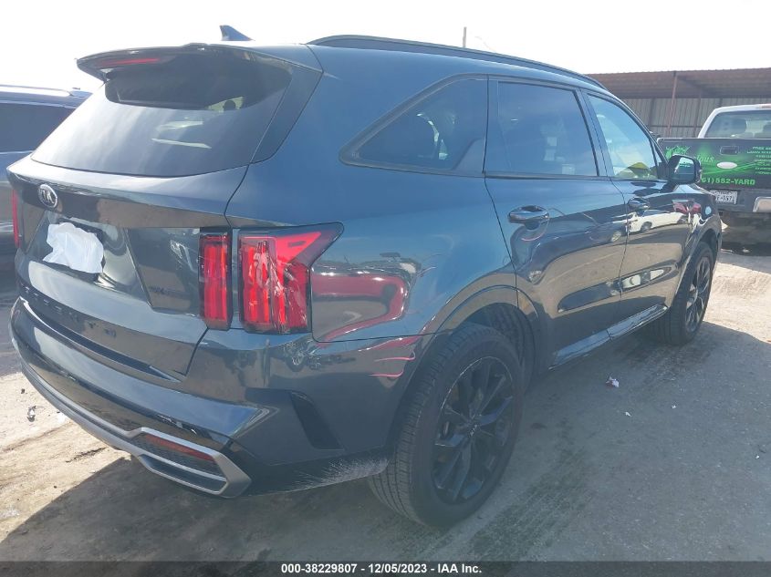 2021 KIA SORENTO SX - 5XYRKDLF0MG023416