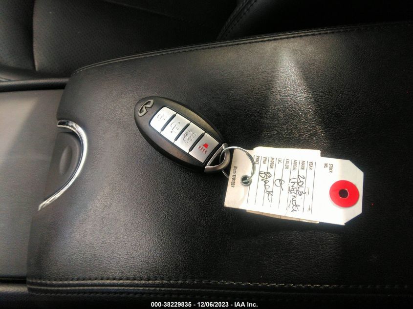 2013 INFINITI G37X - JN1CV6AR0DM355931
