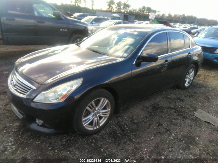 2013 INFINITI G37X - JN1CV6AR0DM355931