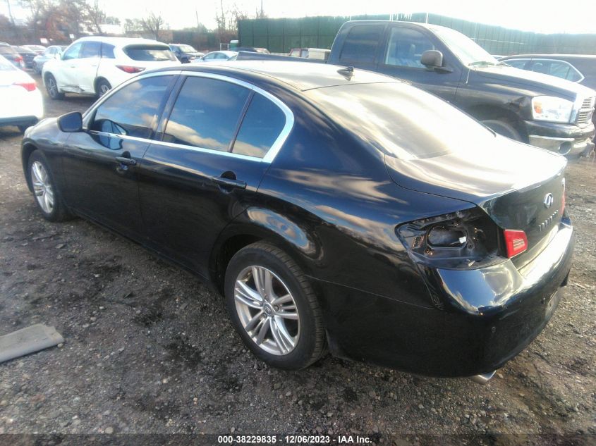 2013 INFINITI G37X - JN1CV6AR0DM355931