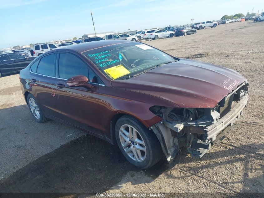 2016 FORD FUSION SE - 3FA6P0H75GR148300