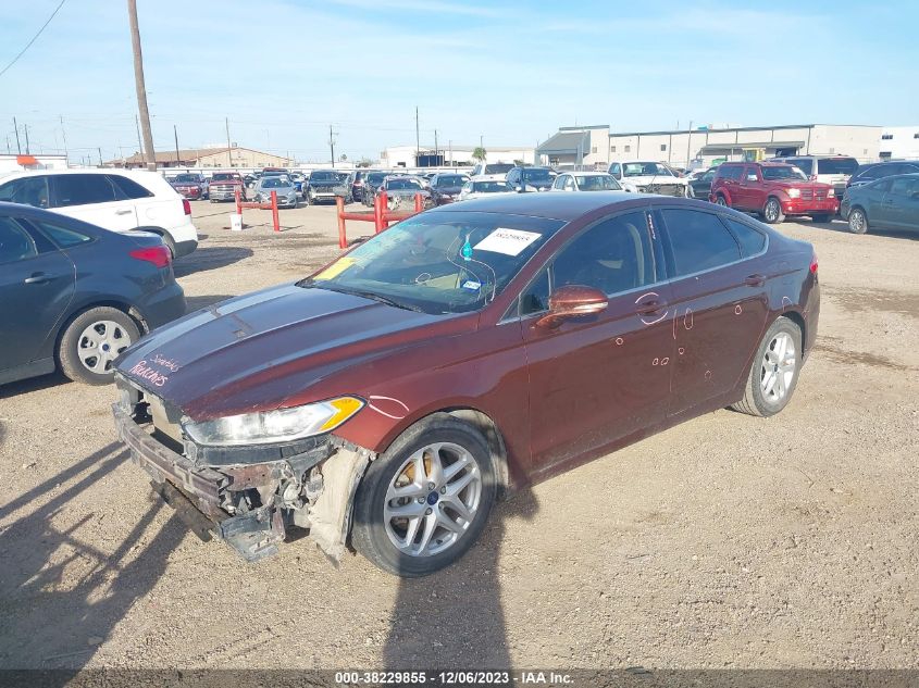 2016 FORD FUSION SE - 3FA6P0H75GR148300