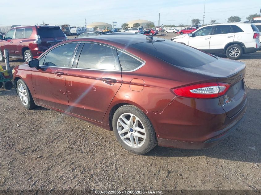 2016 FORD FUSION SE - 3FA6P0H75GR148300