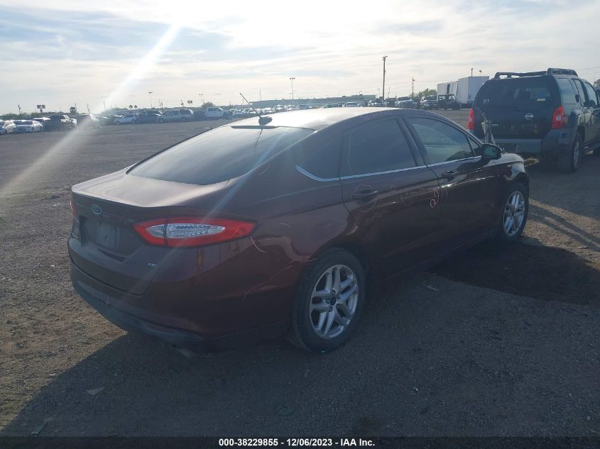 2016 FORD FUSION SE - 3FA6P0H75GR148300