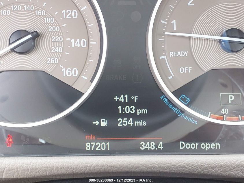 2013 BMW 328I XDRIVE - WBA3B3C59DF530998
