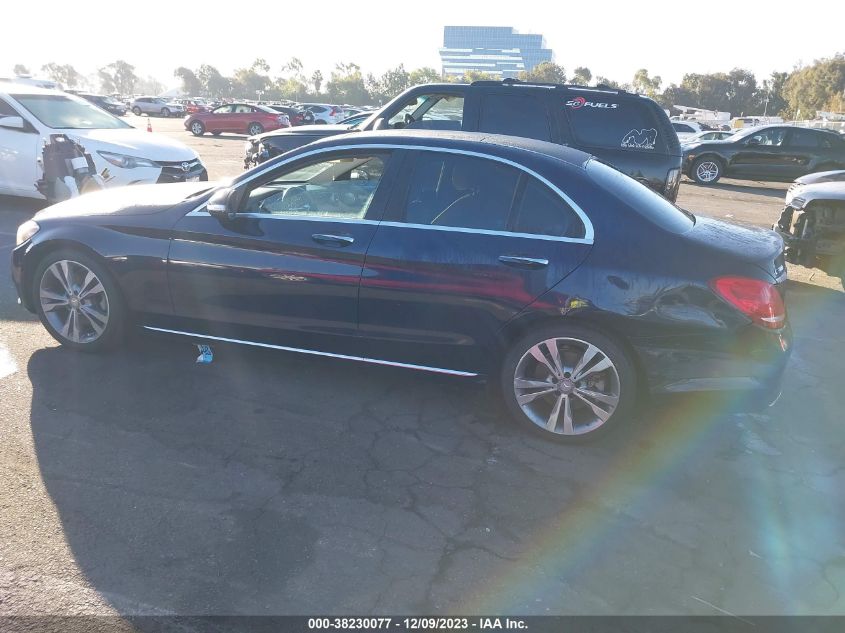 2015 MERCEDES-BENZ C 300 LUXURY/SPORT - 55SWF4JB3FU045524