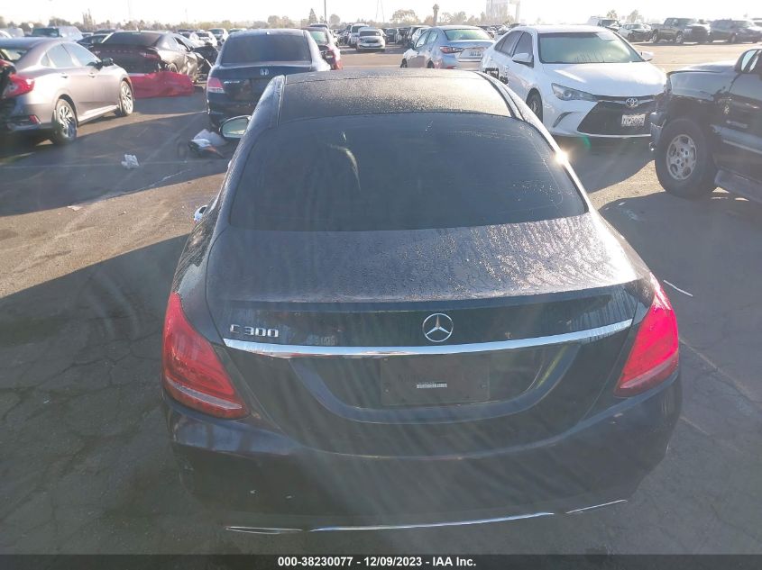 2015 MERCEDES-BENZ C 300 LUXURY/SPORT - 55SWF4JB3FU045524