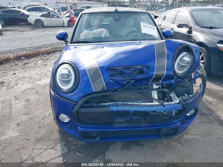 2019 MINI CONVERTIBLE COOPER S WMWWG9C58K3E41586