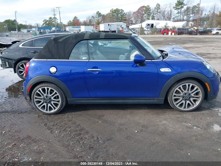 2019 MINI CONVERTIBLE COOPER S WMWWG9C58K3E41586