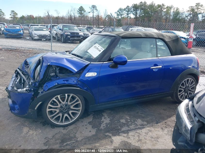 2019 MINI CONVERTIBLE COOPER S WMWWG9C58K3E41586