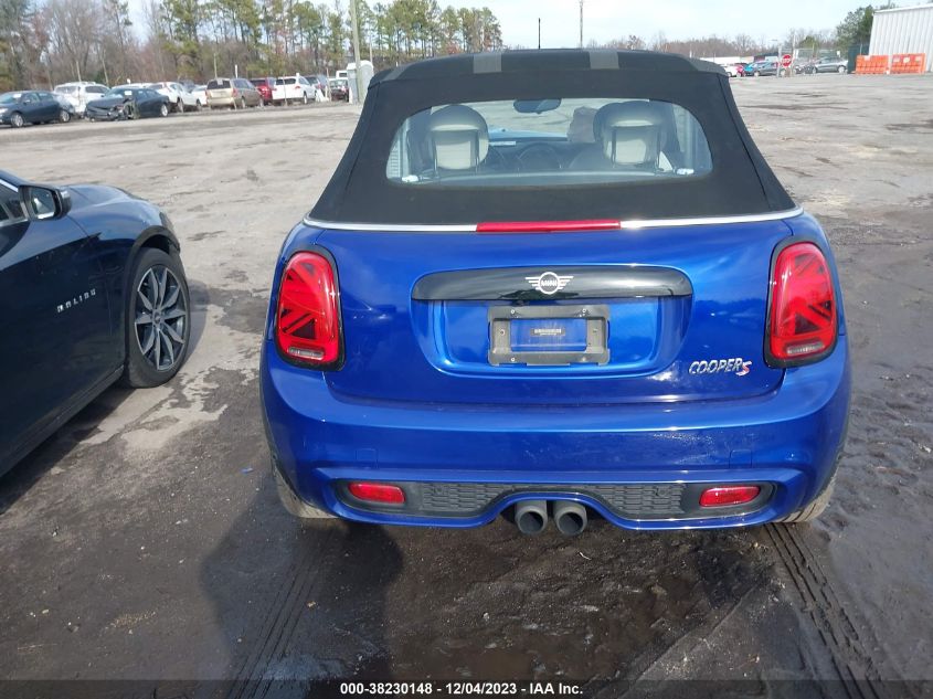 2019 MINI CONVERTIBLE COOPER S WMWWG9C58K3E41586