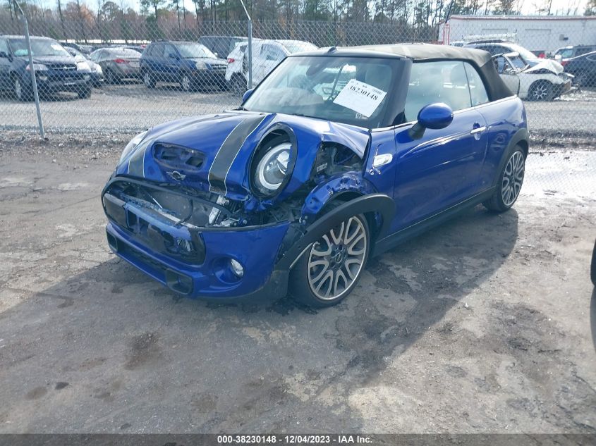 2019 MINI CONVERTIBLE COOPER S WMWWG9C58K3E41586
