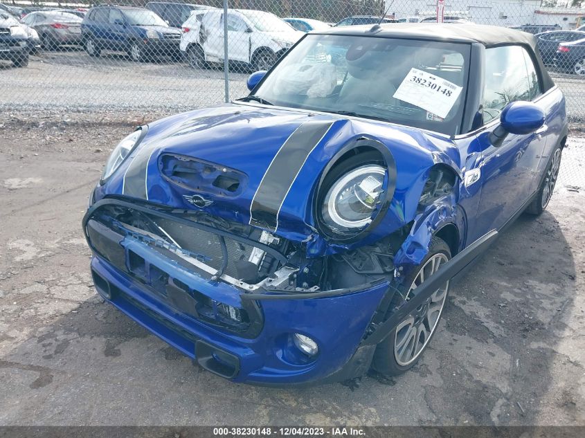 2019 MINI CONVERTIBLE COOPER S WMWWG9C58K3E41586