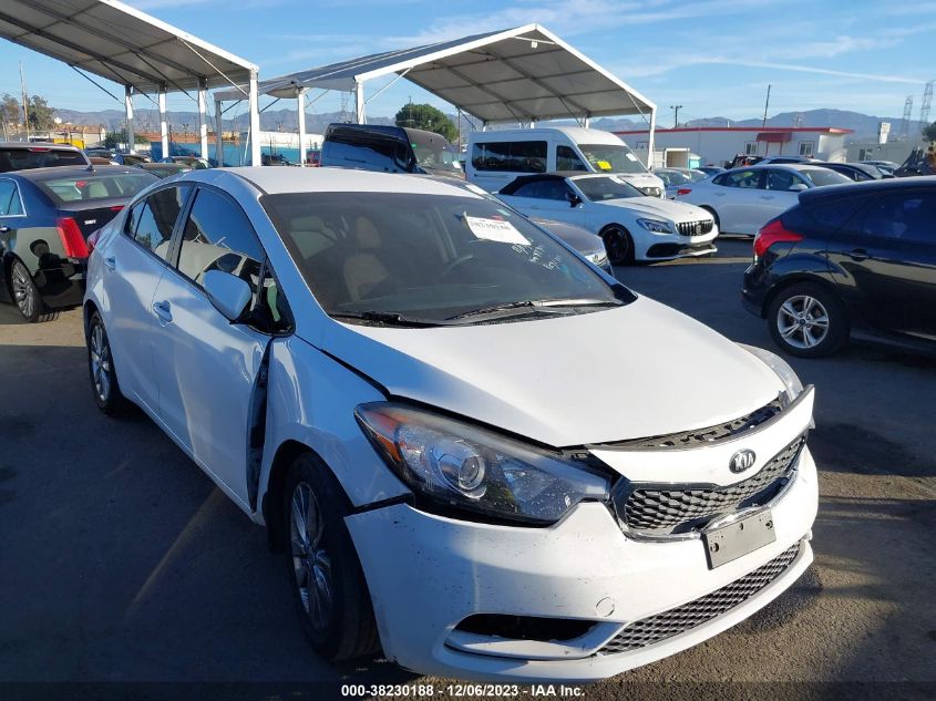2016 KIA FORTE LX - KNAFX4A67G5479043