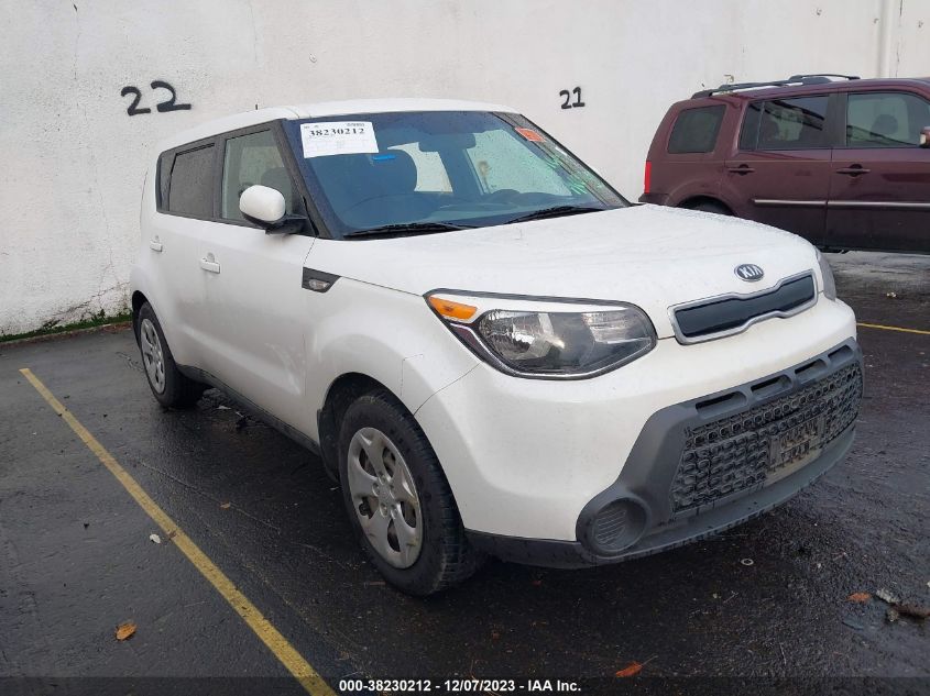 2014 KIA SOUL BASE - KNDJN2A21E7093983