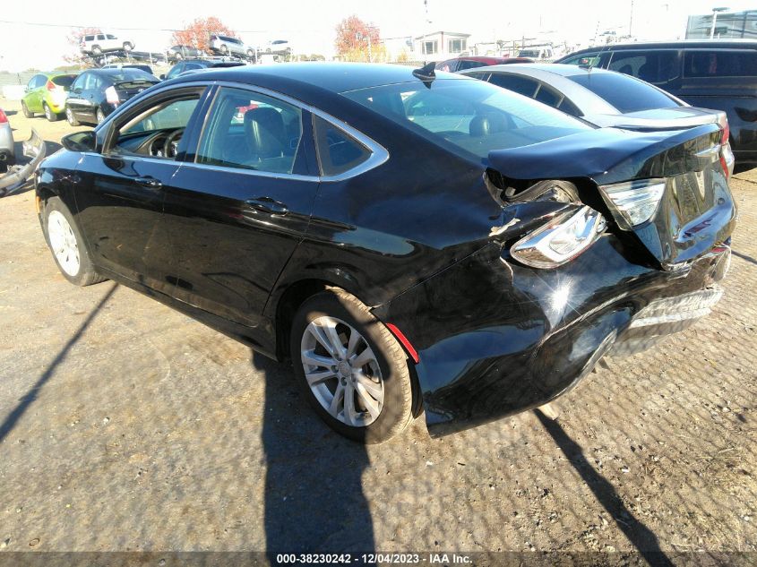 2016 CHRYSLER 200 LIMITED PLATINUM - 1C3CCCAB8GN192291