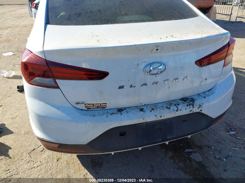 2019 HYUNDAI ELANTRA SE - 5NPD74LF1KH493097
