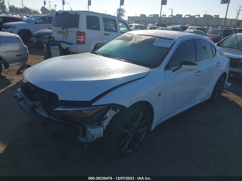VIN JTHGZ1B23N5052885 2022 LEXUS IS 350 F SPORT