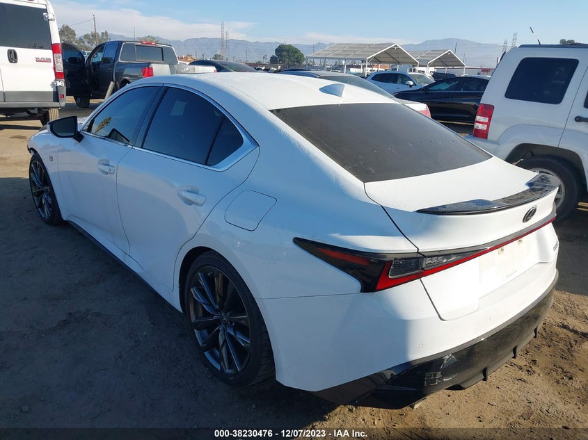 VIN JTHGZ1B23N5052885 2022 LEXUS IS 350 F SPORT