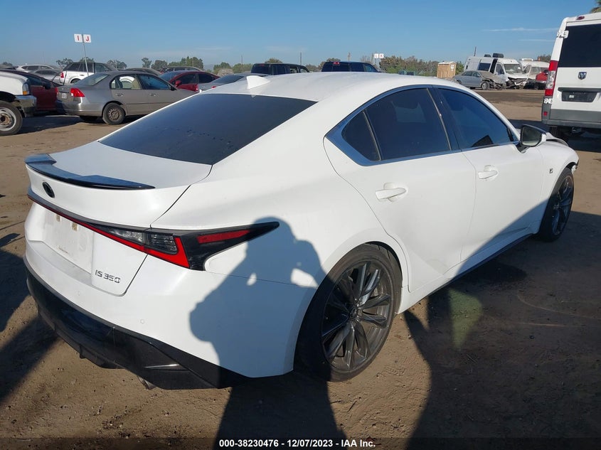 VIN JTHGZ1B23N5052885 2022 LEXUS IS 350 F SPORT