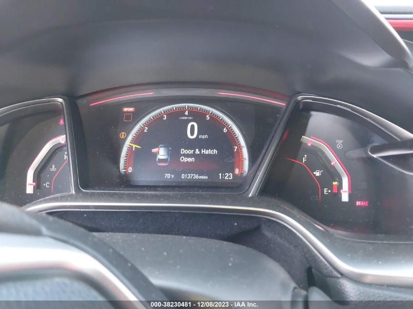 2021 HONDA CIVIC TYPE R TOURING - SHHFK8G78MU203827