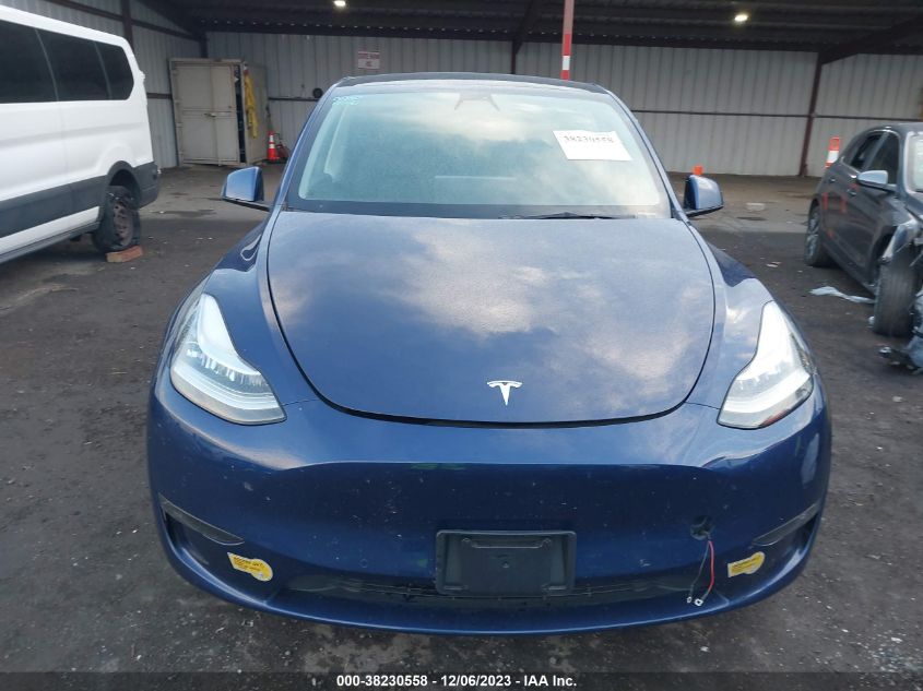 2022 TESLA MODEL Y LONG RANGE DUAL MOTOR - 7SAYGDEE4NF351841