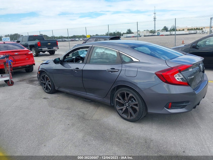 VIN 2HGFC2F85LH553447 2020 HONDA CIVIC SPORT